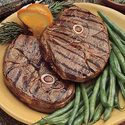 Lamb Steak with Mint Chutney