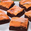 Halloween Cheesecake Brownies